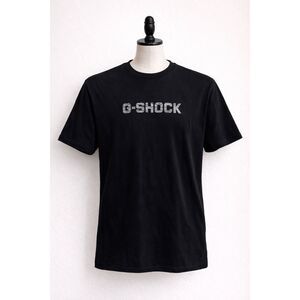 G-SHOCK Logo T-Shirt Men’s Large Black Gildan Heavy Cotton Graphic Tee